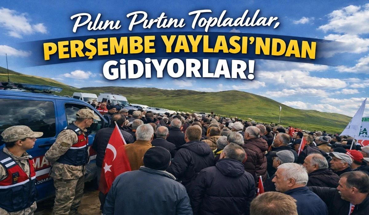 Sondaj ve İş Makineleri Yayladan &Ccedil;ekiliyor