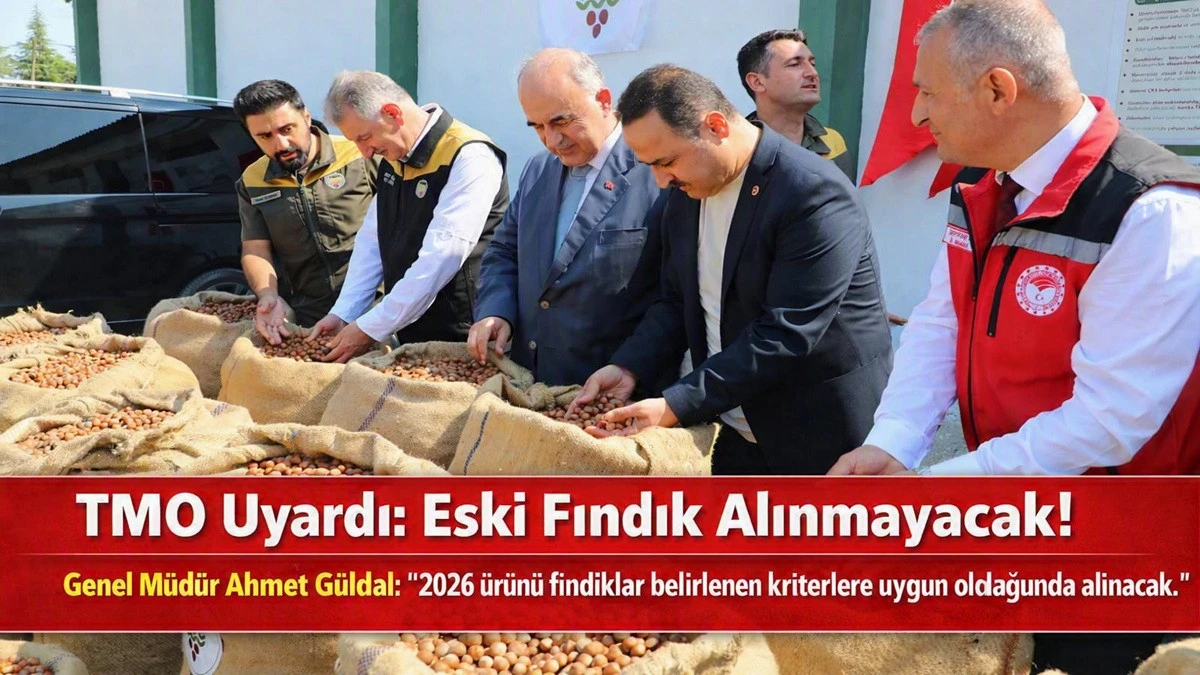 TMO Genel M&uuml;d&uuml;r&uuml; Ordu'da Fındık &Uuml;reticilerini Uyardı