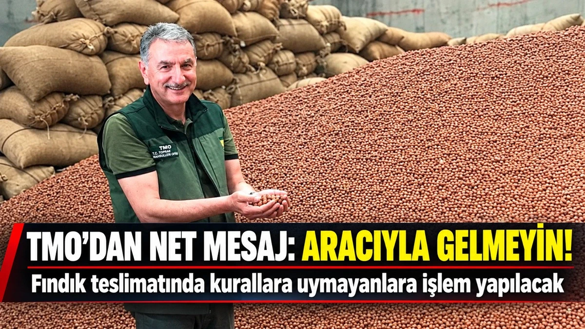 TMO'dan &Uuml;reticilere Uyarı: &Ccedil;KS Belgenizi T&uuml;ccara Vermeyin