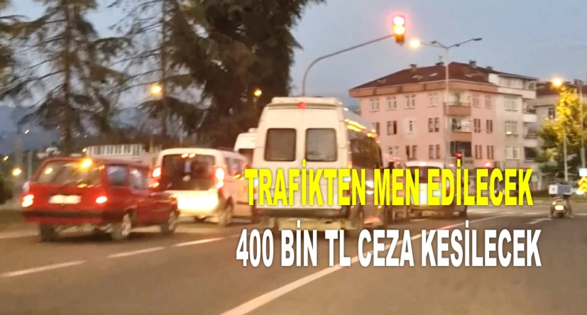 TRAFİK CEZALARINDA GÖRÜLMEMİŞ ARTIŞ