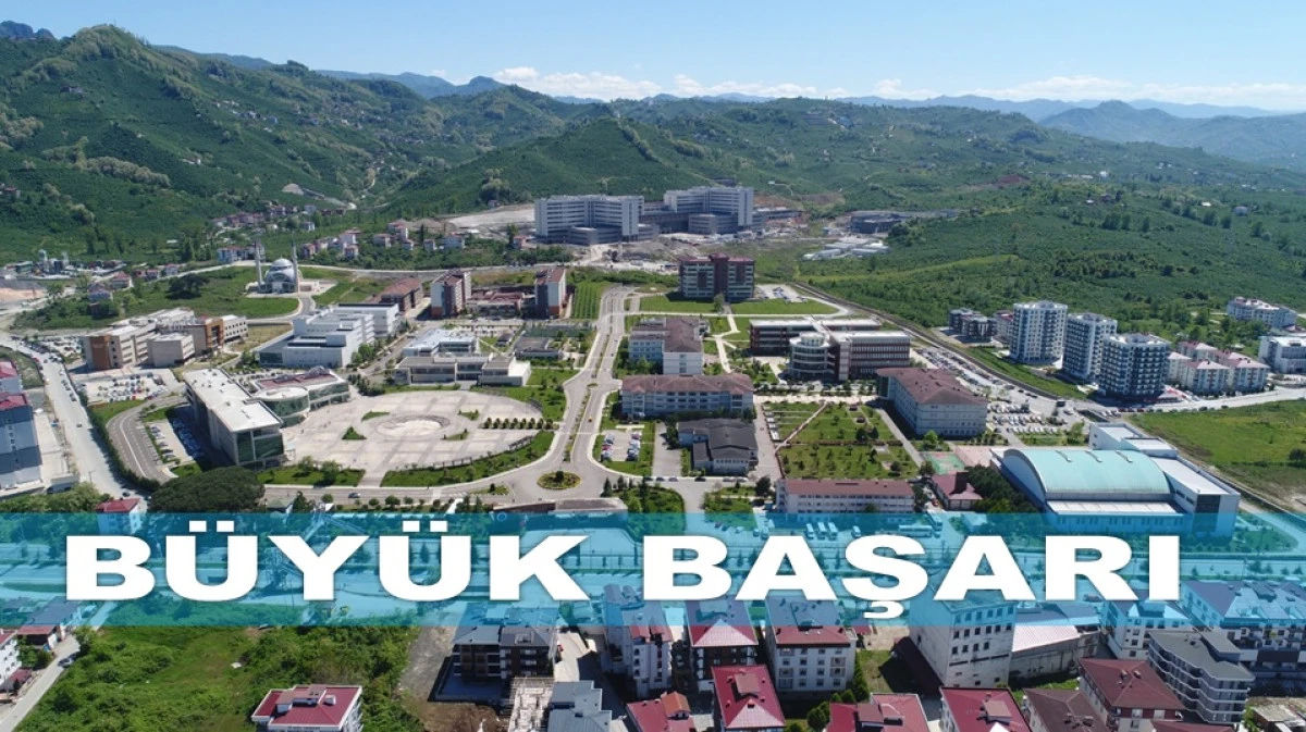TÜRKİYE'DE 11'NCİ, KARADENİZ'DE İLK SIRADA