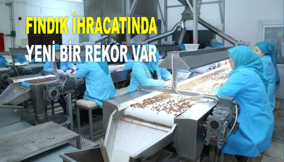 TÜRKİYE'NİN FINDIK İHRACATI 2 MİLYAR DOLARA KOŞUYOR