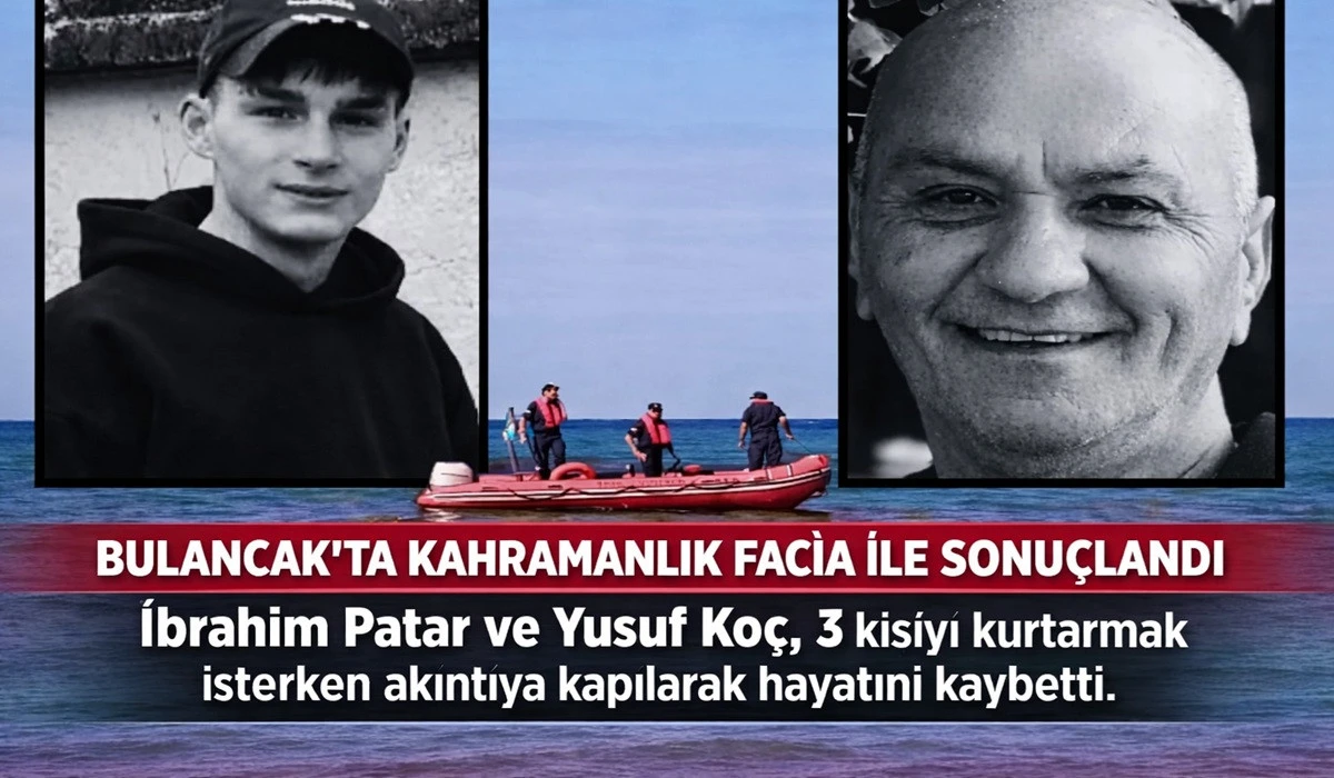 &Uuml;&ccedil; Kişiyi Kurtarmak İ&ccedil;in Kendi Hayatlarını Feda Ettiler