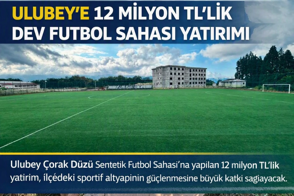 Ulubey &Ccedil;orak D&uuml;z&uuml; Yenileniyor: 12 Milyon TL'lik Yatırım