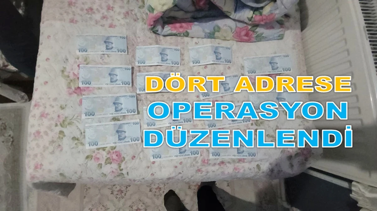 Ulubey'de Sahte Para Operasyonu: 3 Kişi Yakalandı