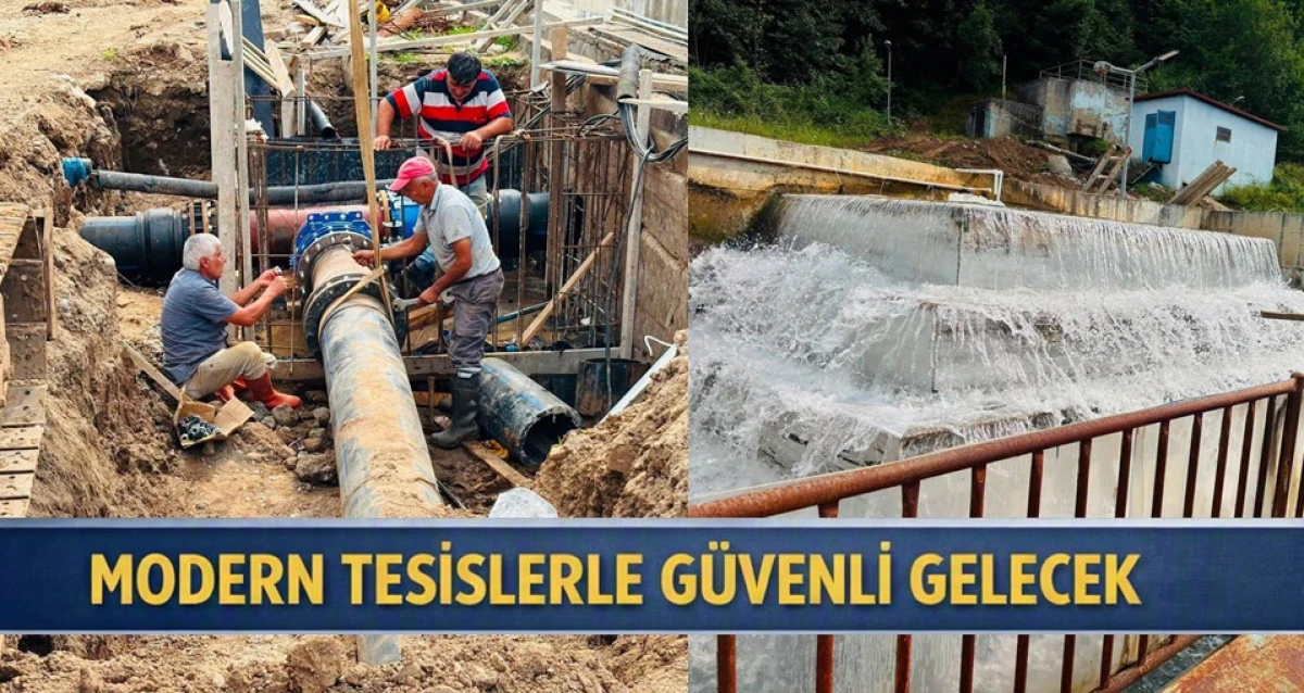 &Uuml;nye ve Kumru&rsquo;da Arıtma Tesisleri Yenileniyor