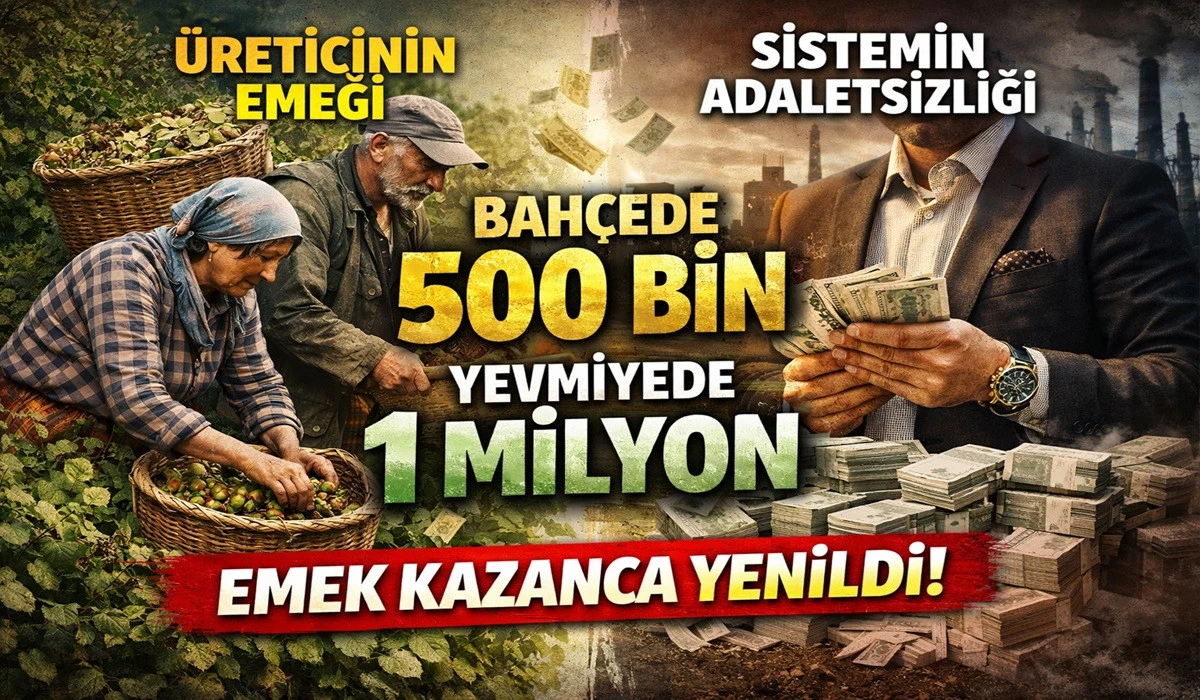 &Uuml;retici Yevmiyeye Yenildi: Bah&ccedil;ede 500 Bin, Yevmiyede 1 Milyon