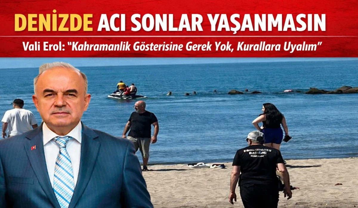 Vali Erol'dan Uyarı: Bir Can Daha Kaybolmasın