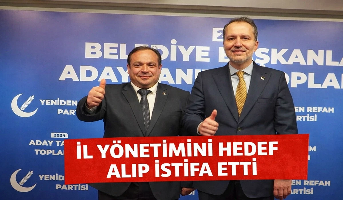 Yeniden Refah Partisi&rsquo;nde Altınordu Depremi
