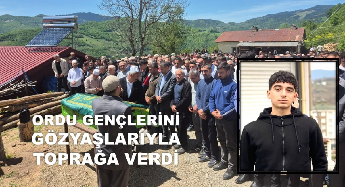 YİĞİTCAN'DA SON YOLCULUĞUNA GÖZYAŞLARIYLA UĞURLANDI