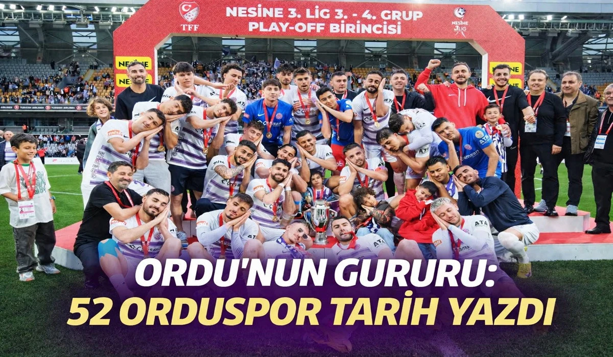 Yılların Hasreti Sona Erdi: 52 Orduspor 2. Lig&rsquo;de!