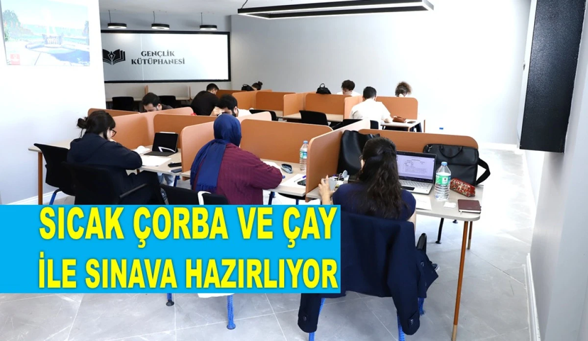 YKS ÖNCESİ ÖĞRENCİLERİN KAMP MERKEZİ OLDU