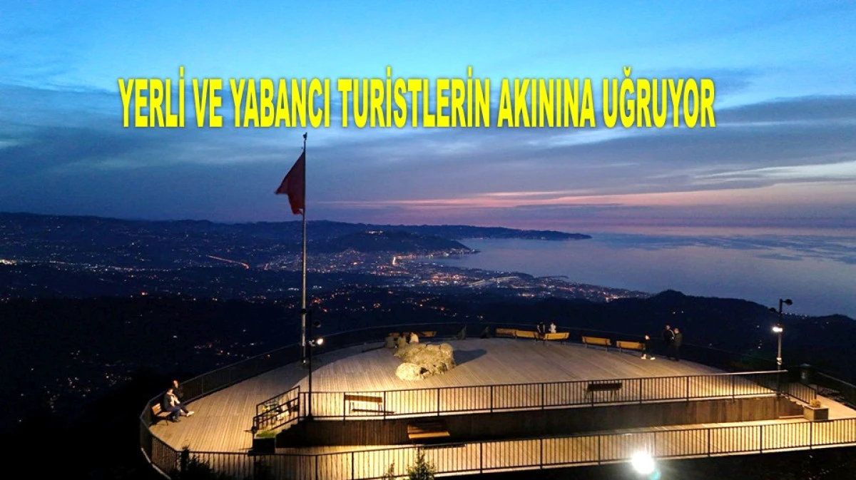 YOROZ’UN GECE MANZARASI DA HAYRAN BIRAKTI