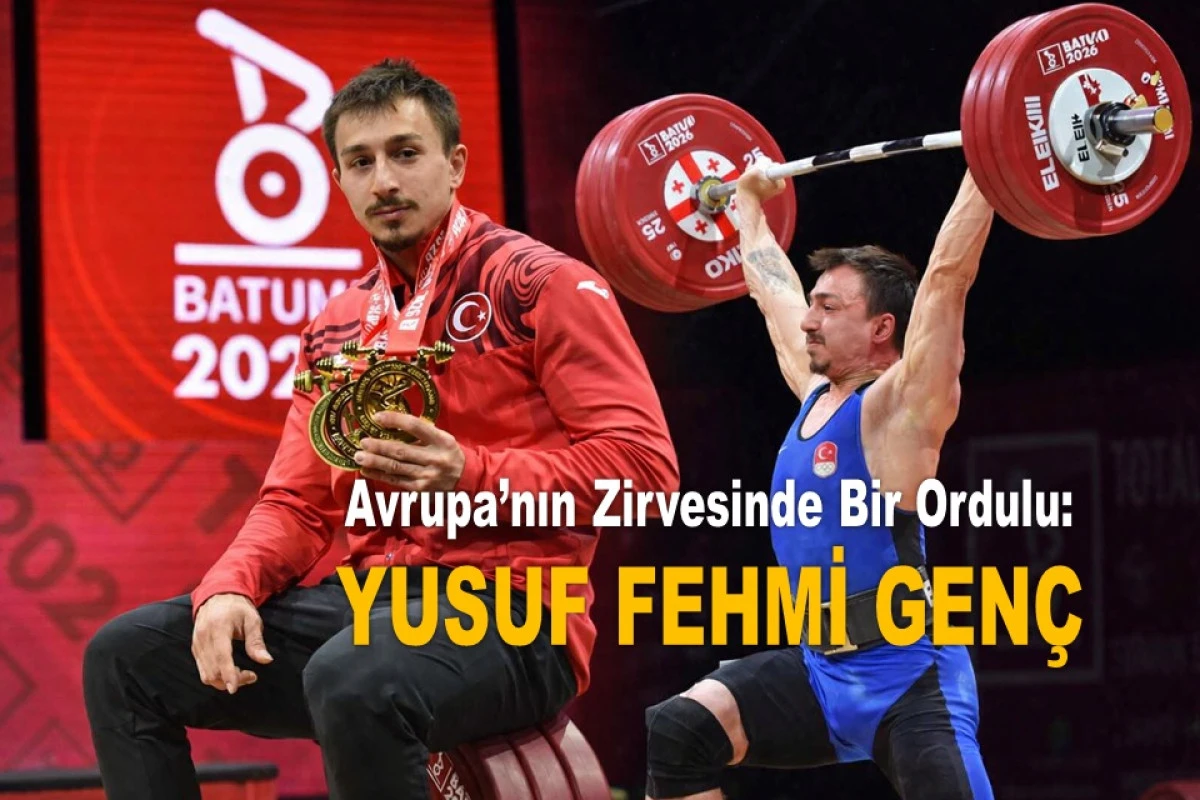 Yusuf Fehmi Gen&ccedil;, 2 Altın 1 Bronzla Tarih Yazdı