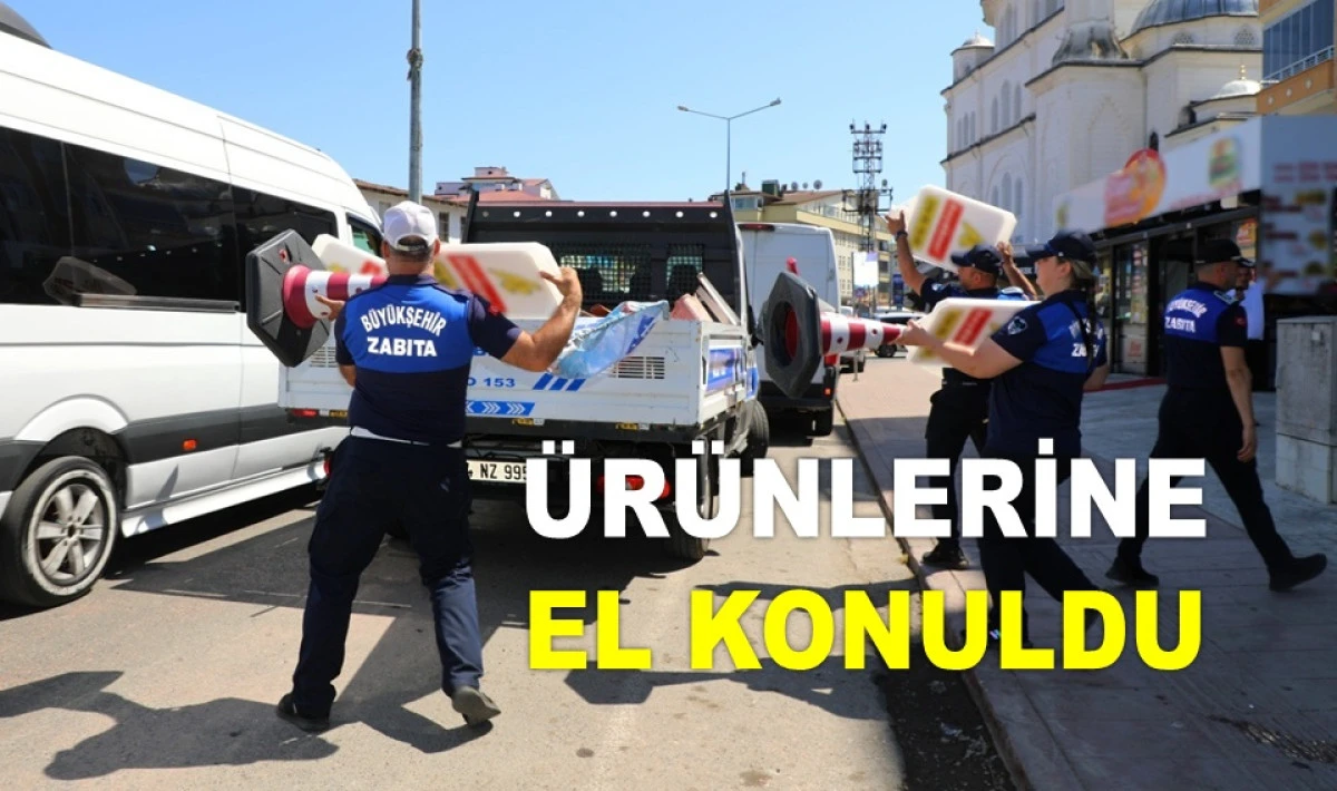 ZABITA KALDIRIM İŞGALLERİNİ BİTİRMEKTE KARARLI
